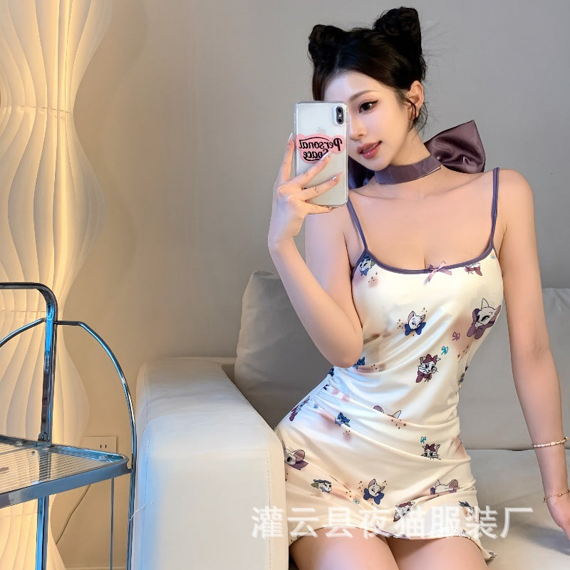 ملابس داخلية نسائية مثيرة مطبوعة