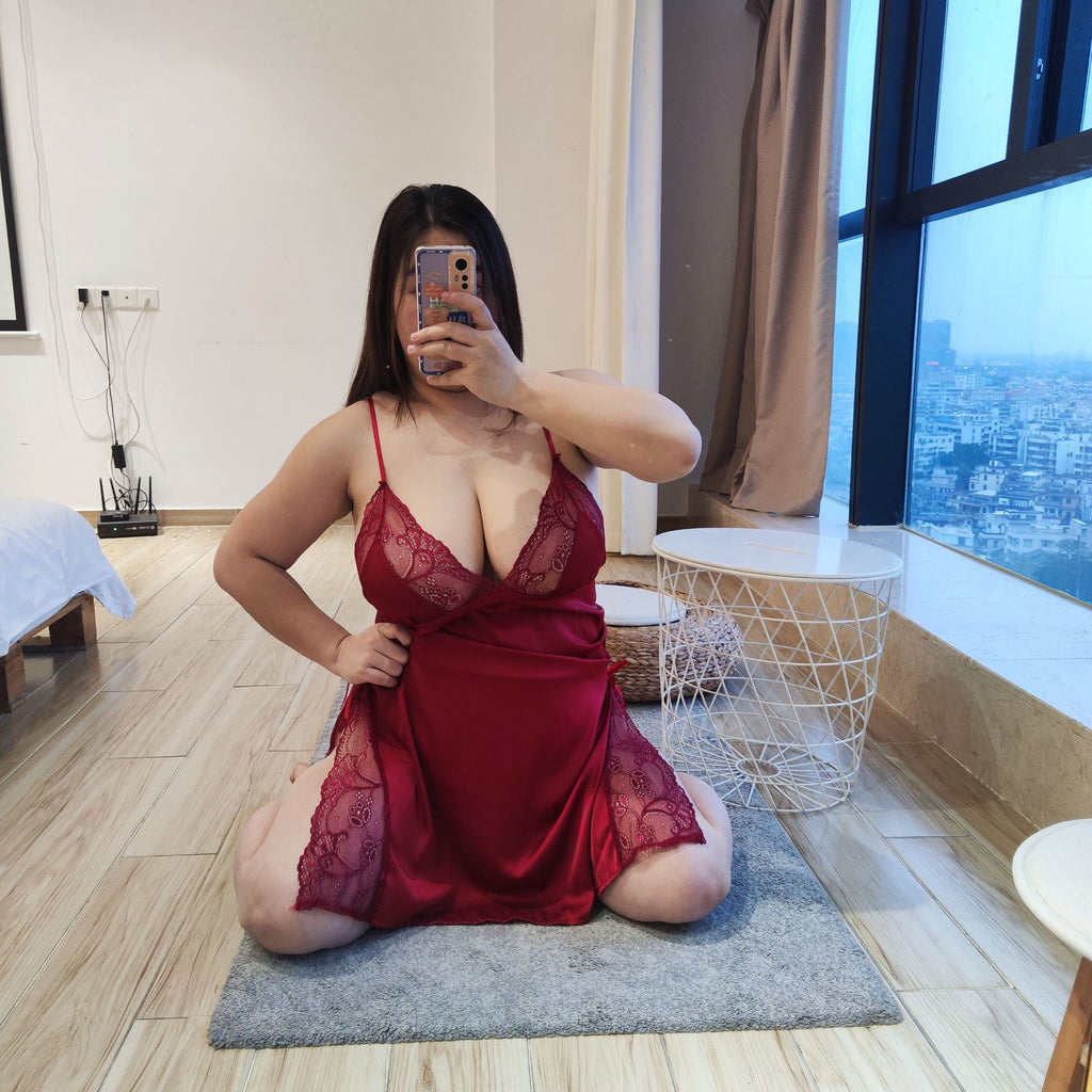 بيجامات مثيرة بمقاسات كبيرة، بدلة عاطفية، زي مثير